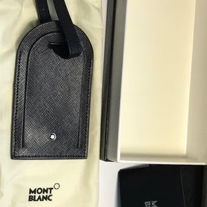 MONTBLANC Sartorial Luggage Tag-Black